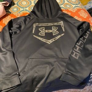 YXL Under armour hoodie Baseball